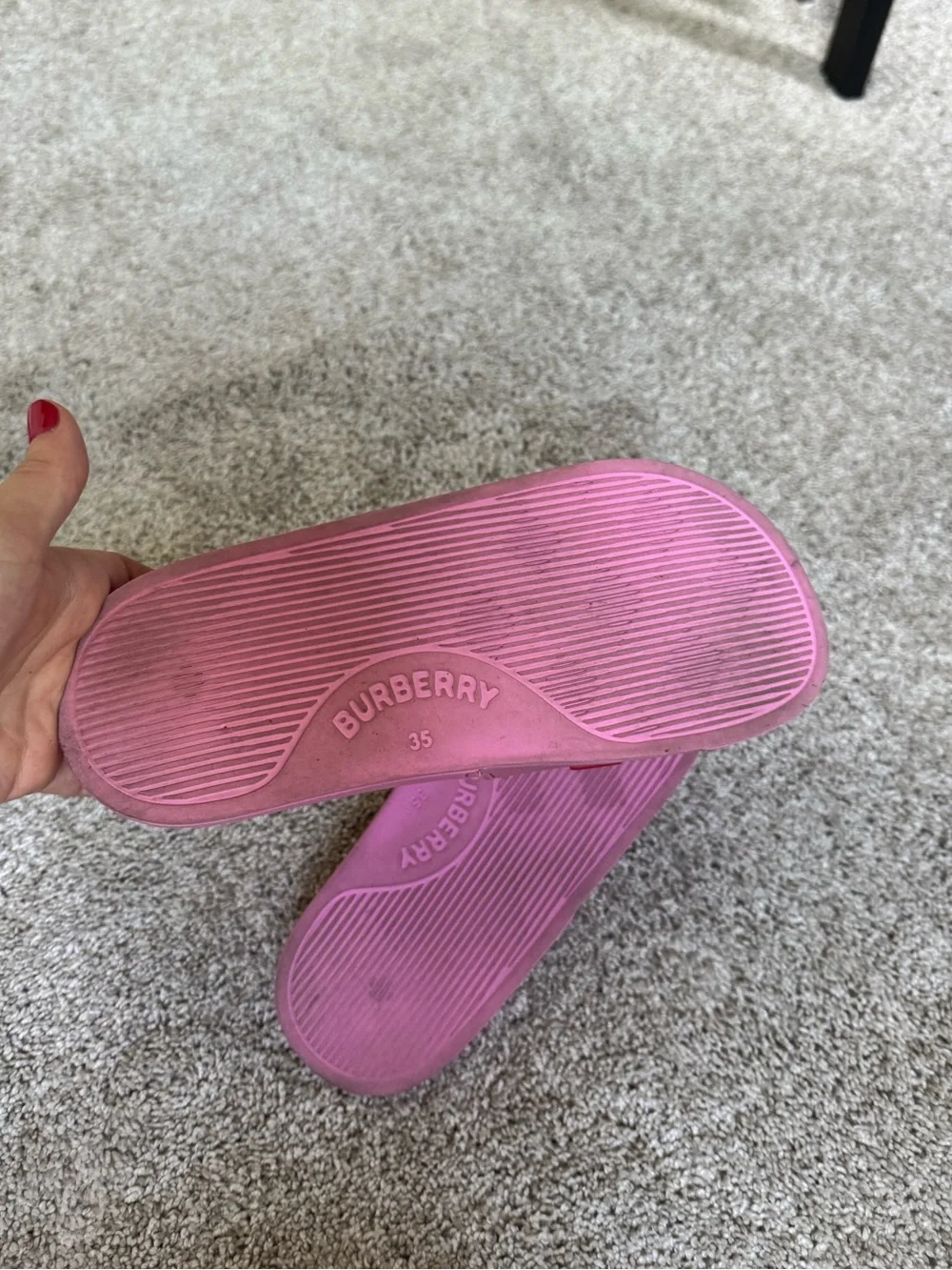 Burberry bright pink